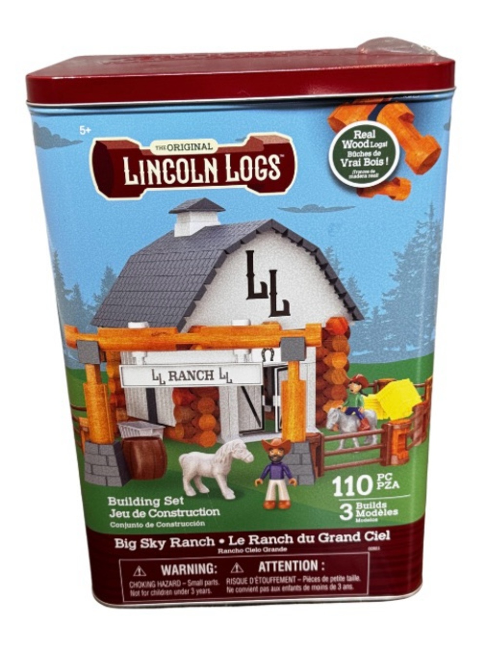 Lincoln Logs Big Sky Ranch 110 Pcs.
